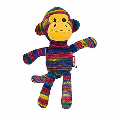 KONG - Peluche Yarnimals Monkey Singe pour Chien - M/L