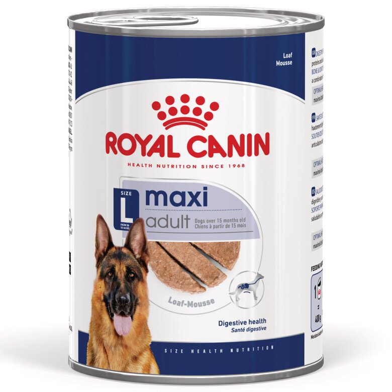 Royal Canin - Pâtée en Mousse Maxi Adult L - 410g Image numéro 2 Royal Canin - Pâtée en Mousse Maxi Adult L - 410g Image numéro 2