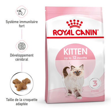 Royal Canin - Croquettes Kitten pour Chaton de 4 à 12 mois