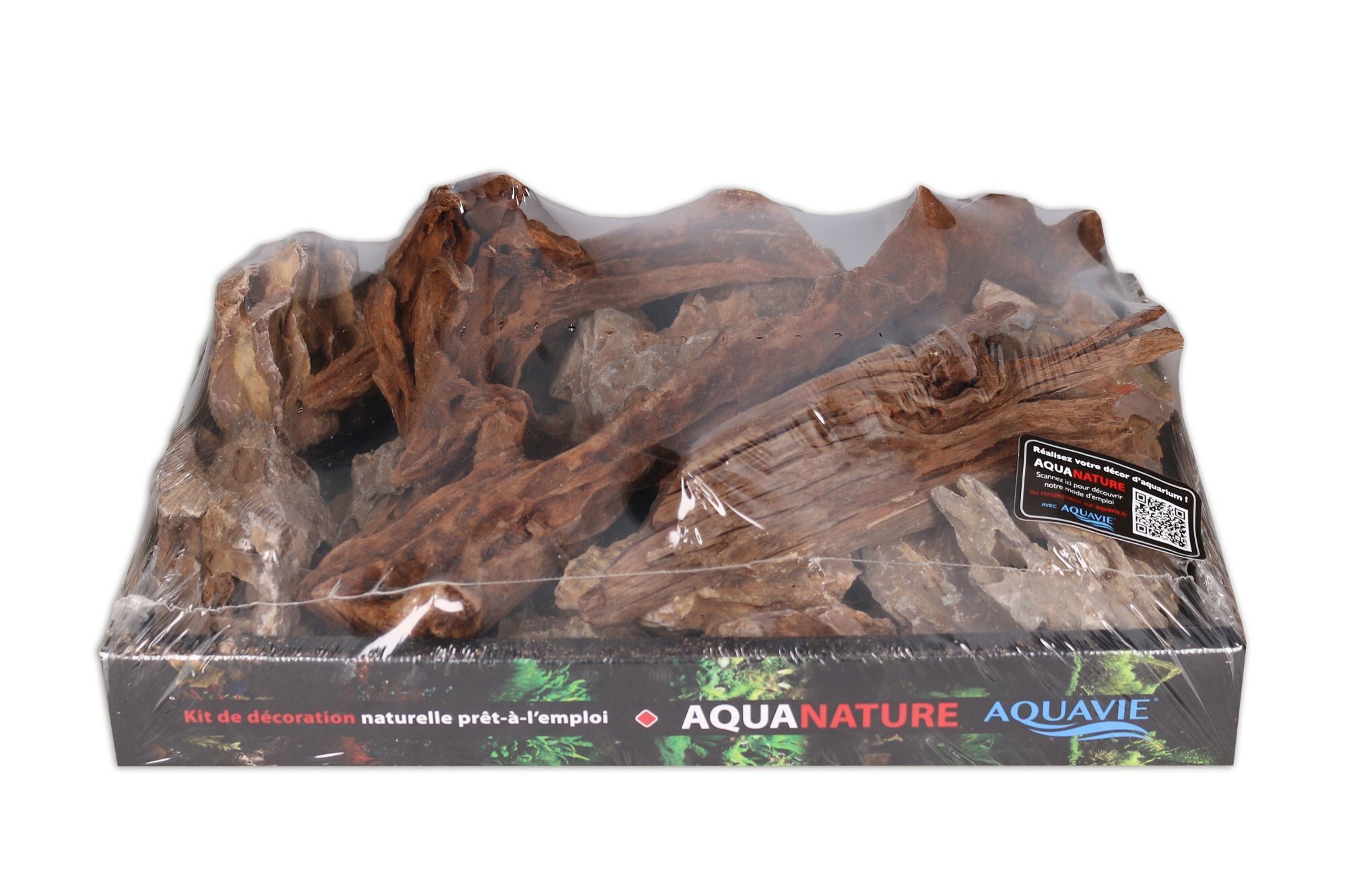 Aquavie - D&eacute;coration Mangrove et Pierre Orang&eacute; pour Aquarium Image num&eacute;ro 2