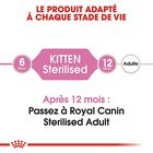 Royal Canin - Croquettes Kitten Sterilised pour Chaton - 400g image number null