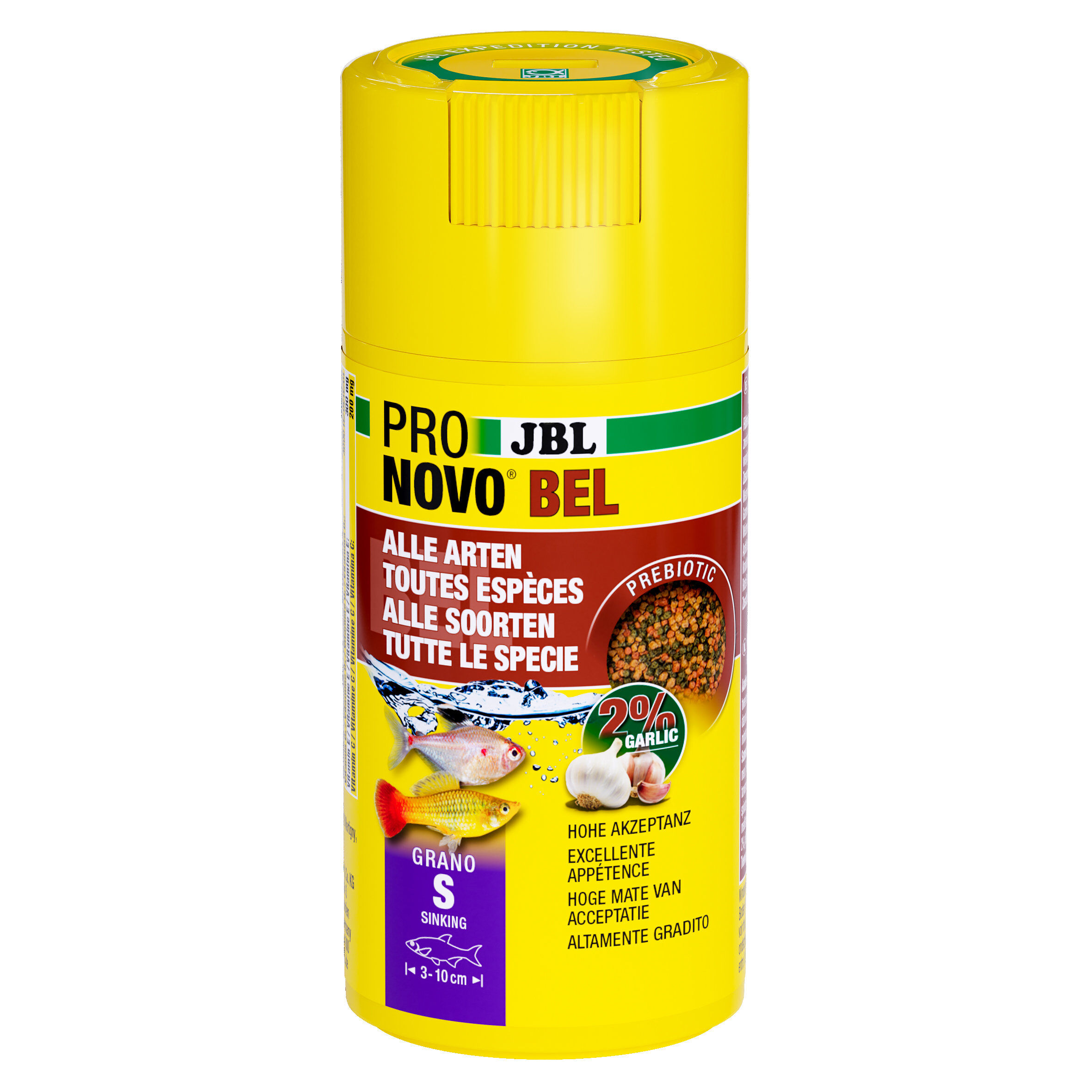 JBL - Aliment en Granul&eacute;s Pronovo BEL GRANO XS pour Poissons d'Ornement - 100ml Image num&eacute;ro 1