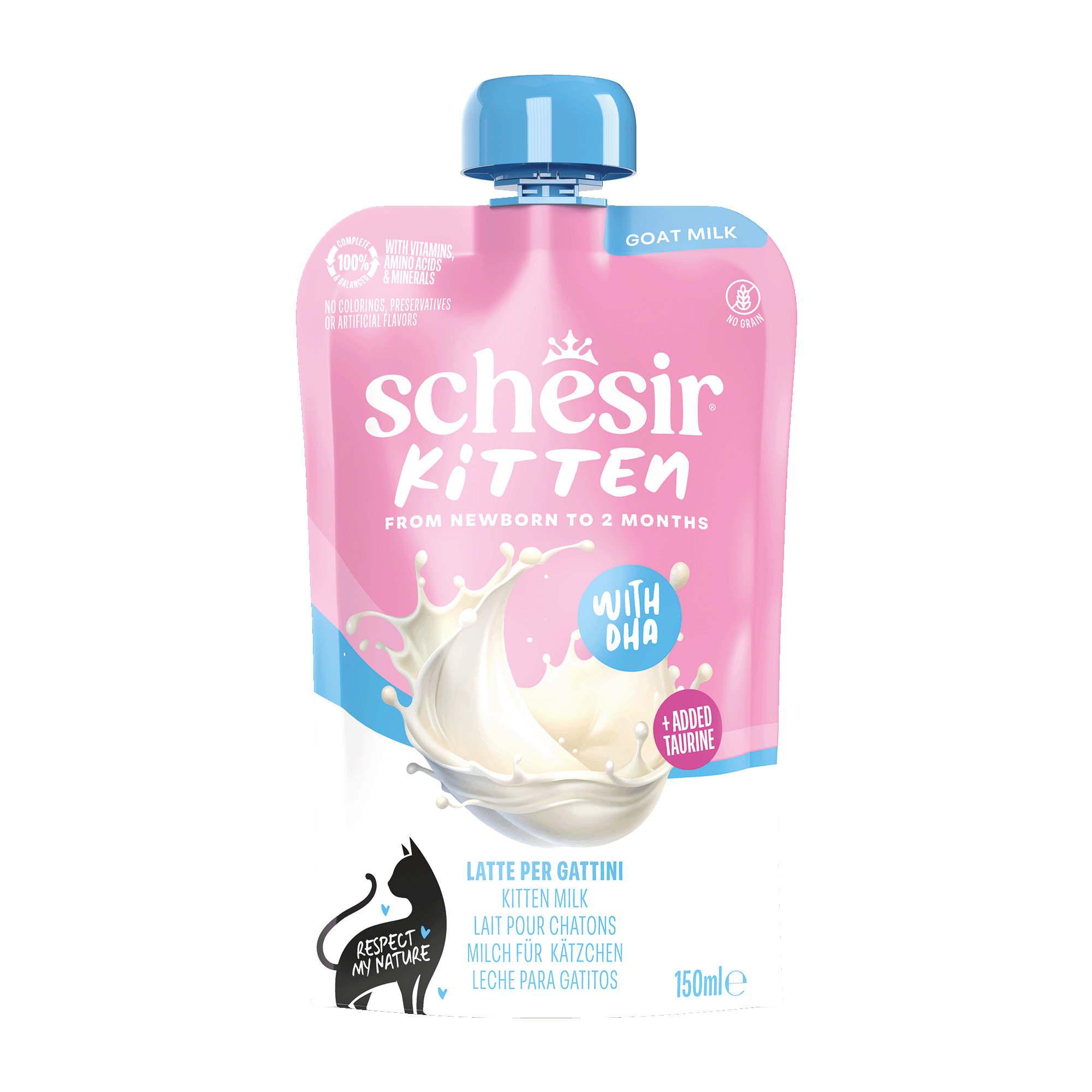 Schesir - Lait Kitten Milk pour Chatons - 150ml Image num&eacute;ro 1