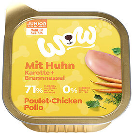 Wow - Repas Complet Naturel au Poulet pour Chiot