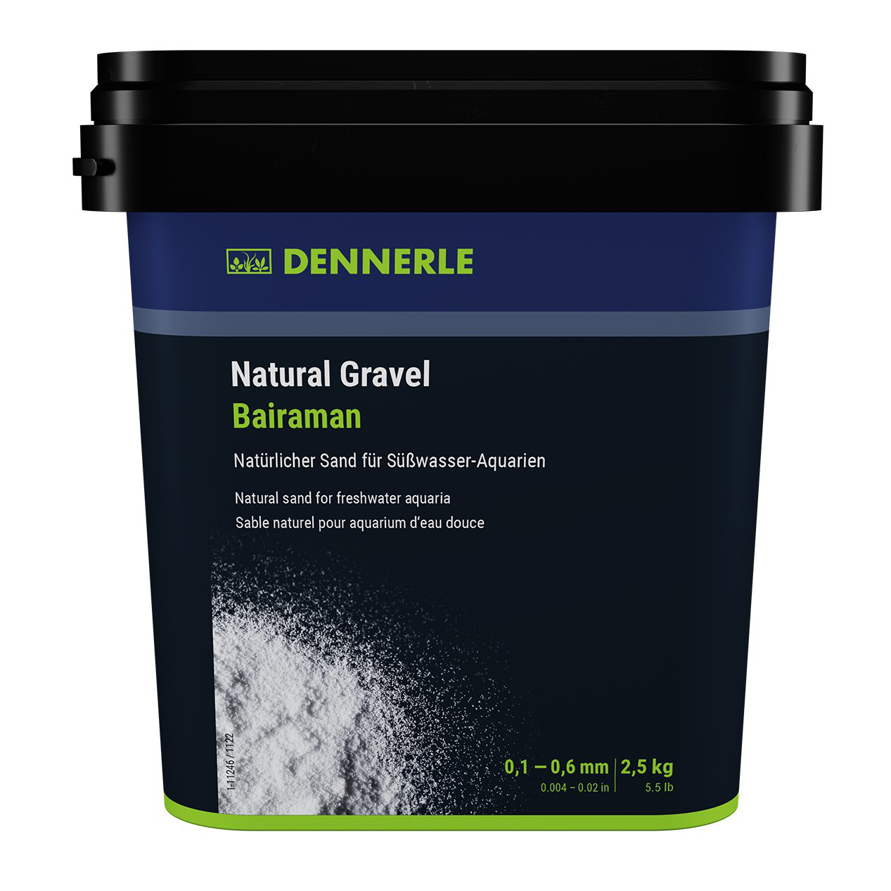 Dennerle - Gravier naturel Bairaman 0,1-0,3 mm Eau Douce - 2,5Kg Image num&eacute;ro 1