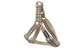 Gotoo - Harnais en Tartan Marron pour Chien