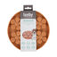 Leeby - Tapis &agrave; L&eacute;cher Fleurs pour Chiens - Orange Indicateur image num&eacute;ro 1