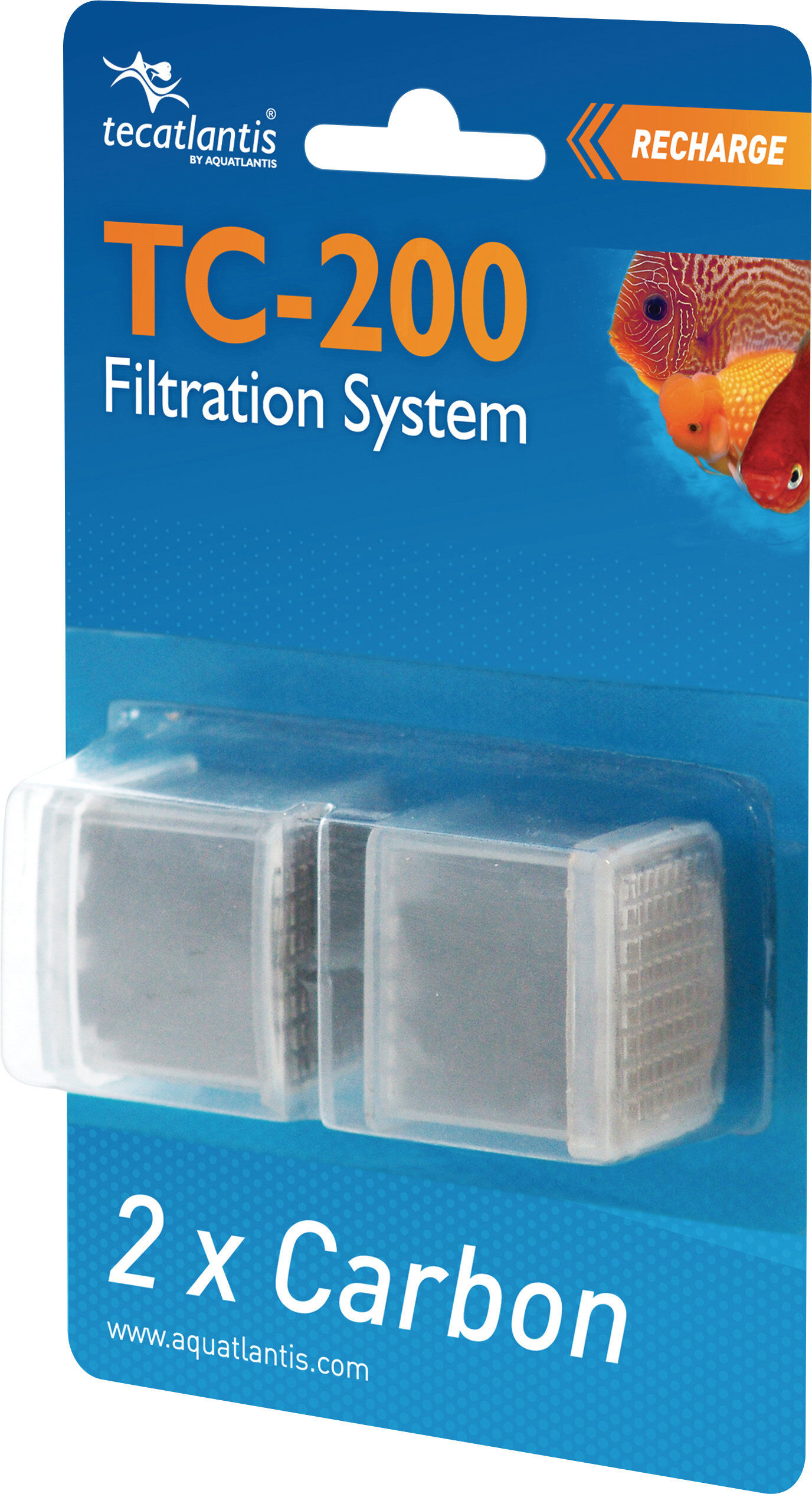 Aquatlantis - Lot de 2 Recharges Charbon pour filtre TC 200 Image num&eacute;ro 2