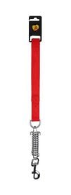 Animalis - Laisse Amortisseur Confort de 25mm et 50cm pour Chien - Rouge
