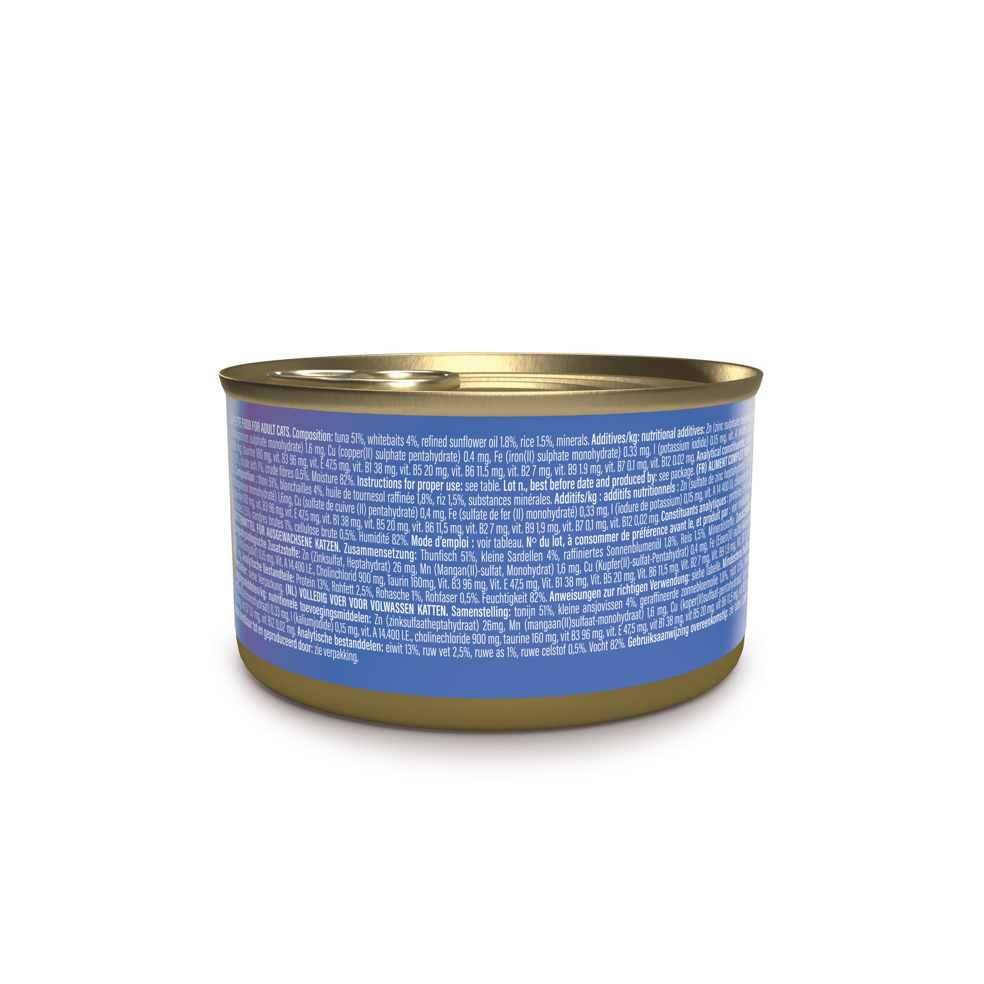 Schesir - Bo&icirc;te P&acirc;t&eacute;e au Thon et Blanchailles avec Riz au Naturel pour Chat - 85g Image num&eacute;ro 2