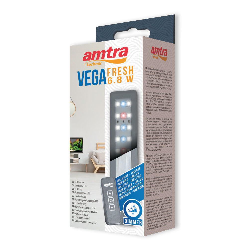 Amtra - Lampe Aquarium Vega Led Fresh - 10.5w Image num&eacute;ro 4