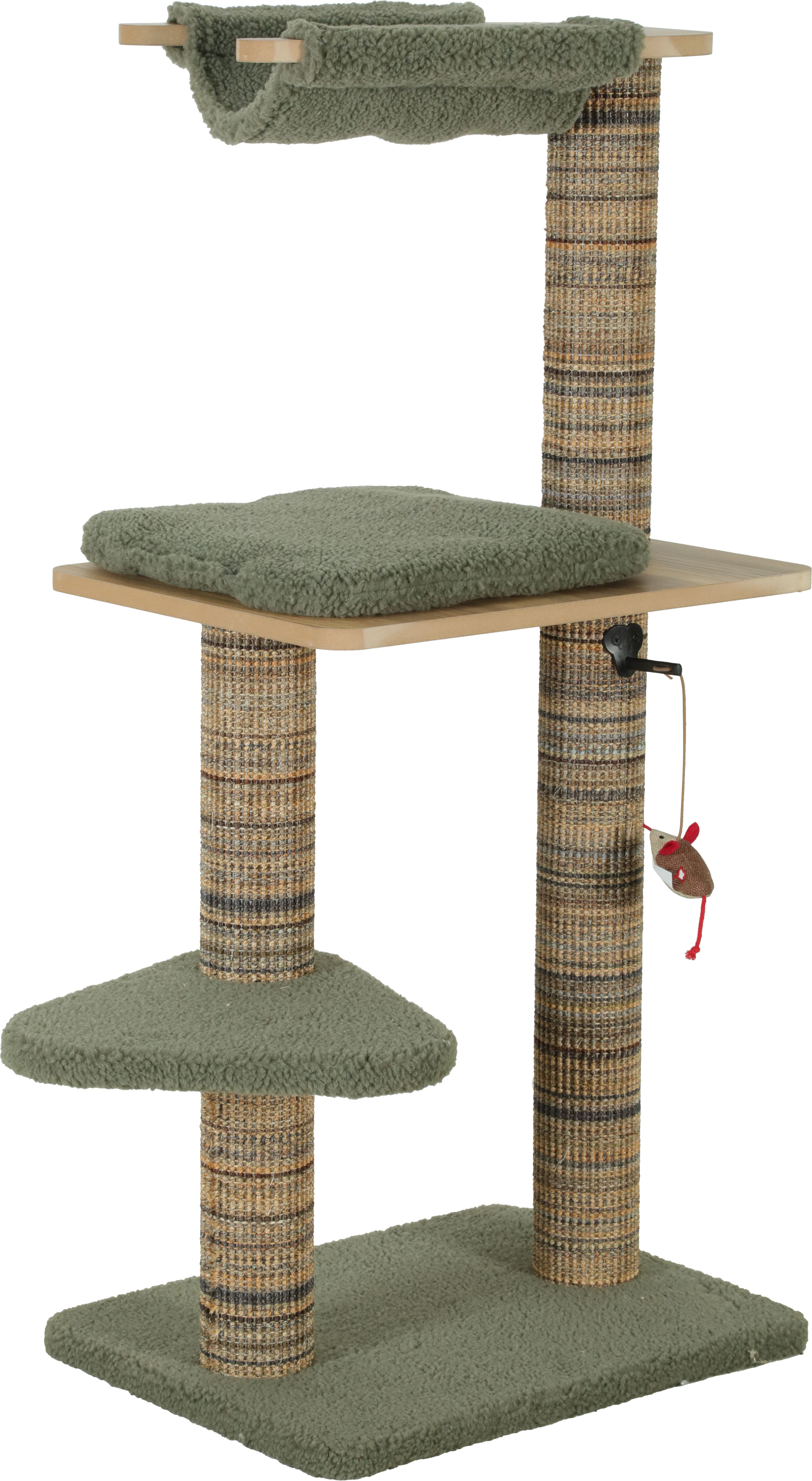 Zolux - Arbre &agrave; Chat Boreal Vert pour Chats - 105cm Image num&eacute;ro 1