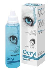 TVM - Lotion Oculaire St&eacute;rile Ocryl Pour tous les Animaux - 135ml