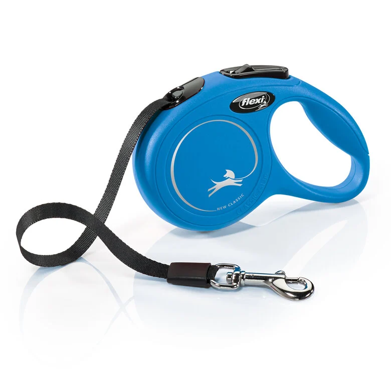 Flexi - Laisse Classic avec Sangle pour Chien Bleu - XS (3m) Image numéro 1 Flexi - Laisse Classic avec Sangle pour Chien Bleu - XS (3m) Image numéro 1