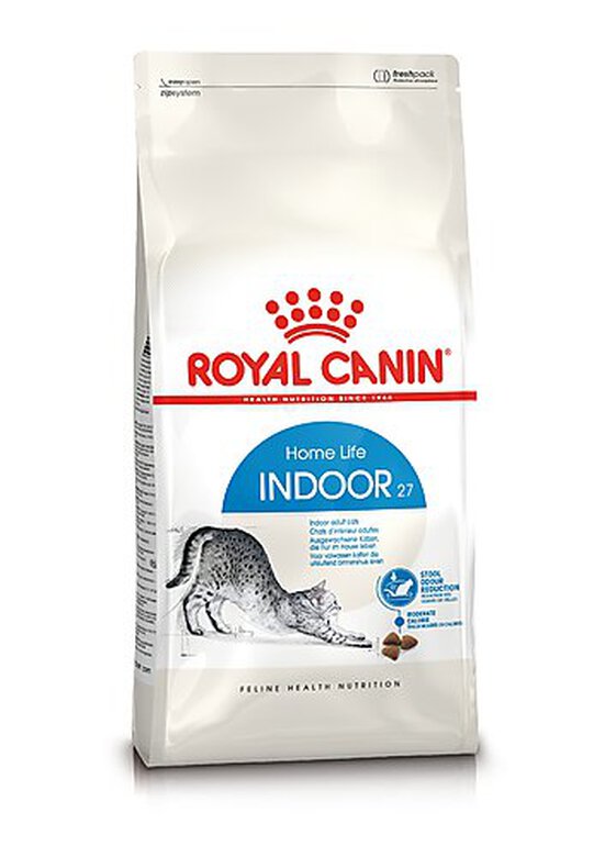Royal Canin - Croquettes Indoor 27 Chat d'Intérieur pour Chat Adulte - 4Kg image number null