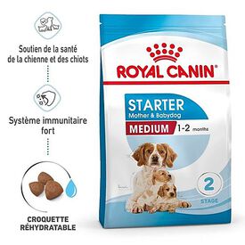 Royal Canin - Croquettes Medium Starter Mother & Babydog pour Chiot
