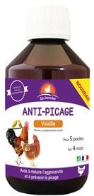 Le Fermier - Aliment Complémentaire Anti Picage pour Basse cour - 250ml