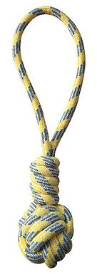 Croci - Jouet Corde avec Poignée Jaune pour Chiens - 40cm