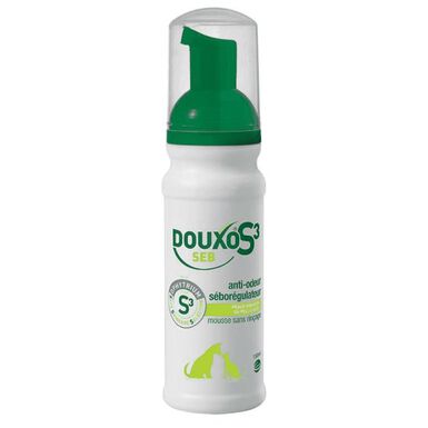 Ceva - Soin Mousse Douxo S3 SEB pour Chiens et Chats - 150ml