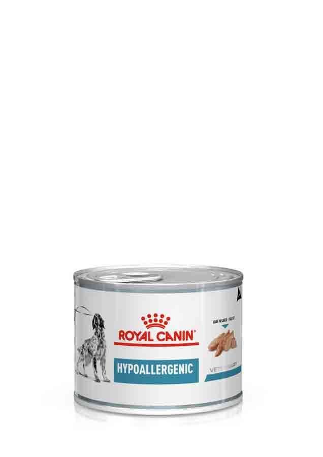 Royal Canin - Pat&eacute;e Veterinary Diet Hypoallergenic Pour Chiens - 12x200g Image num&eacute;ro 1