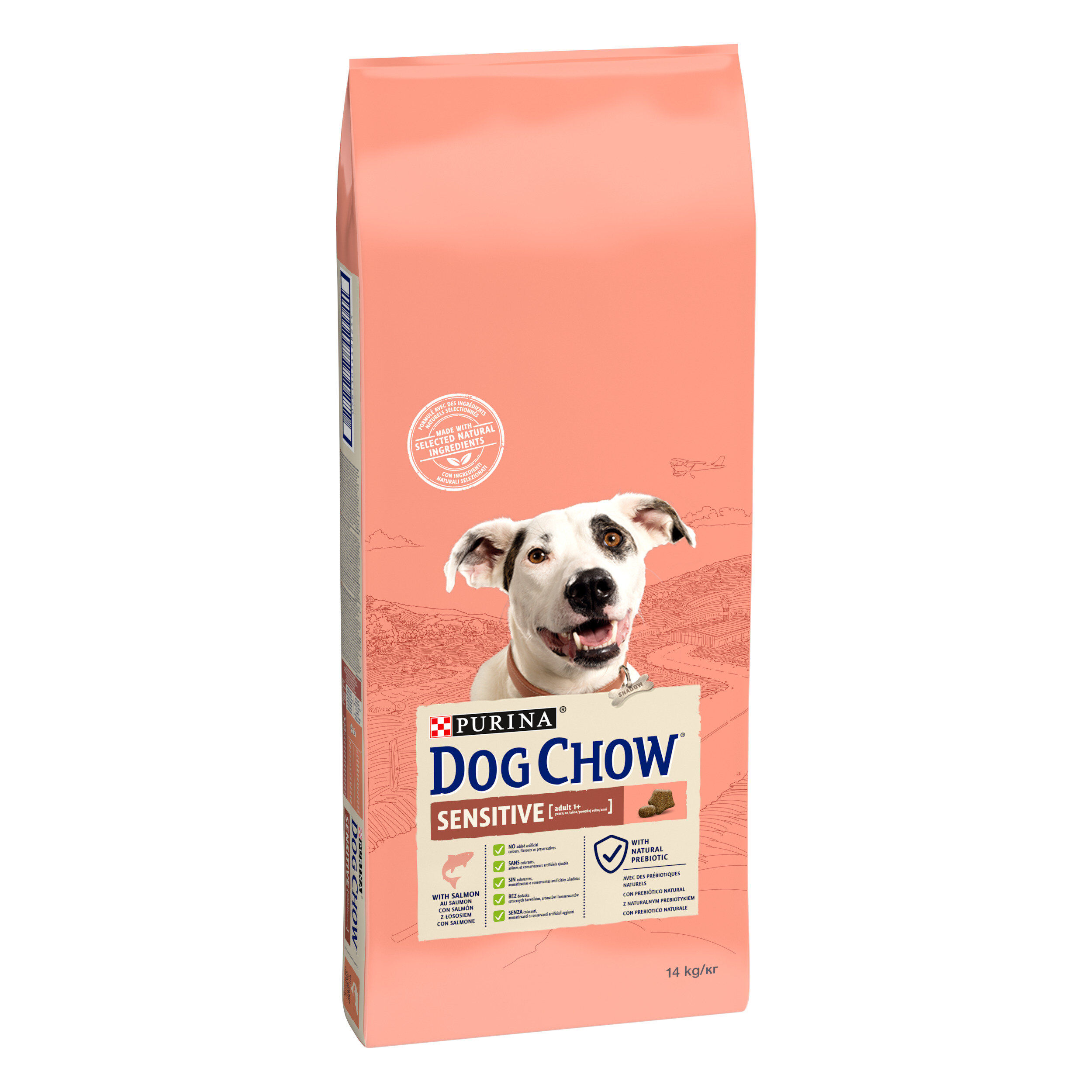 Dog Chow - Croquettes Sensitive au Saumon pour Chien - 14Kg Image num&eacute;ro 1