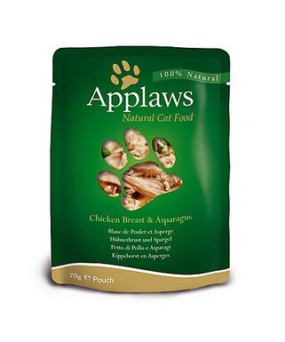 Applaws - Sachet Fraîcheur Poulet Asperge pour Chat - 70g