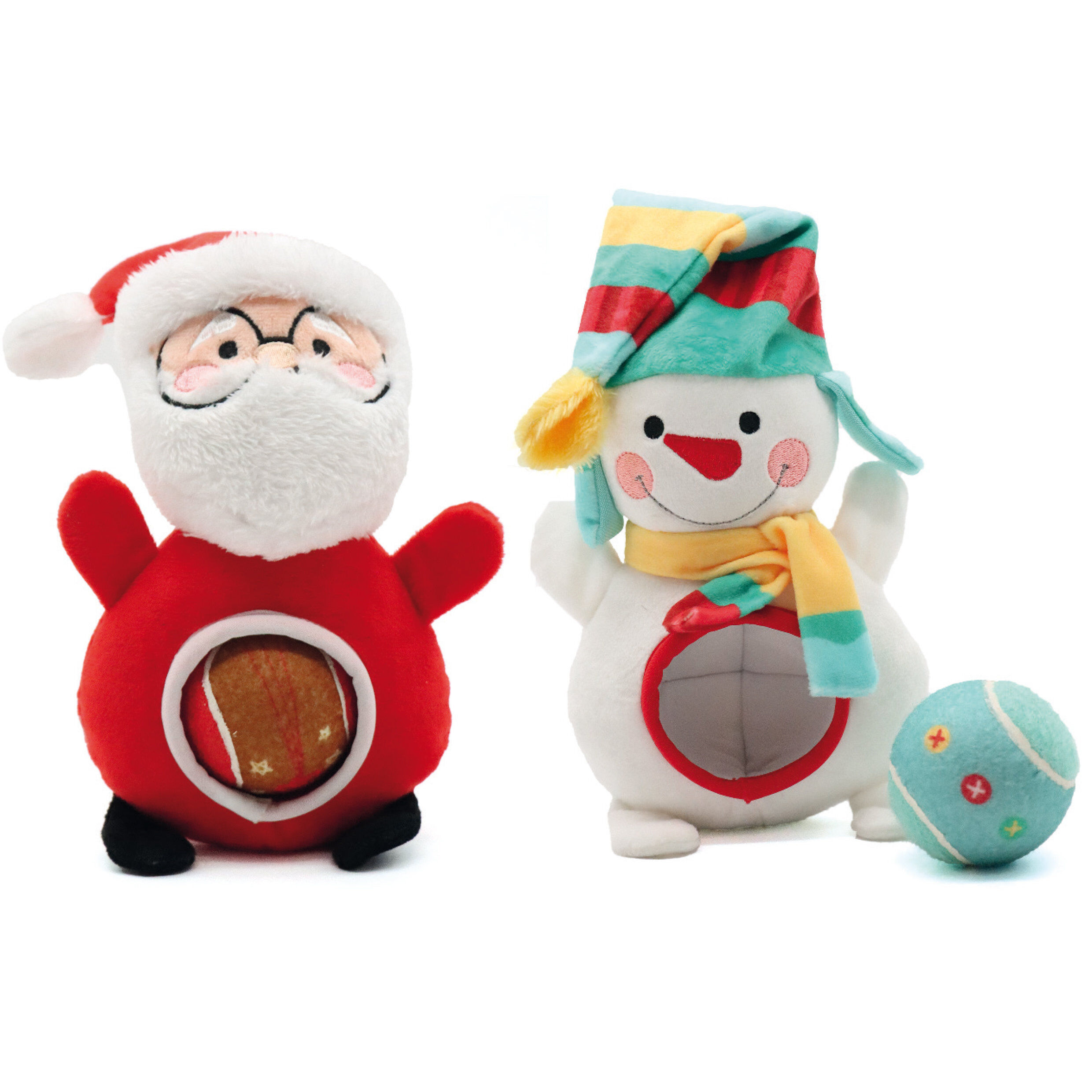 Croci - Jeu Chien Xmas Belly Ball - 25,5cm Image num&eacute;ro 1