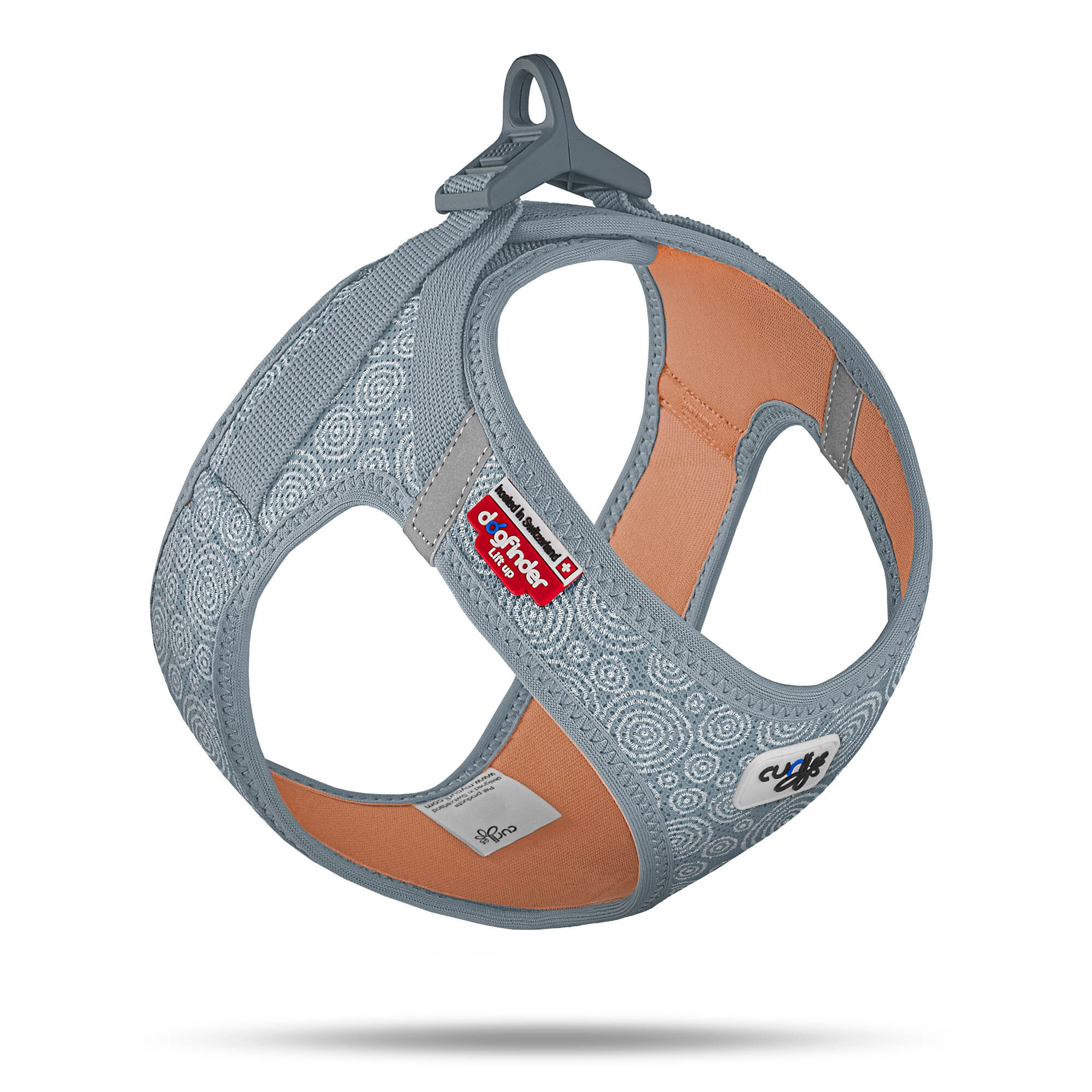 Curli -  Harnais Air-Mesh Elemental Bleu pour Chiens - S Image num&eacute;ro 1