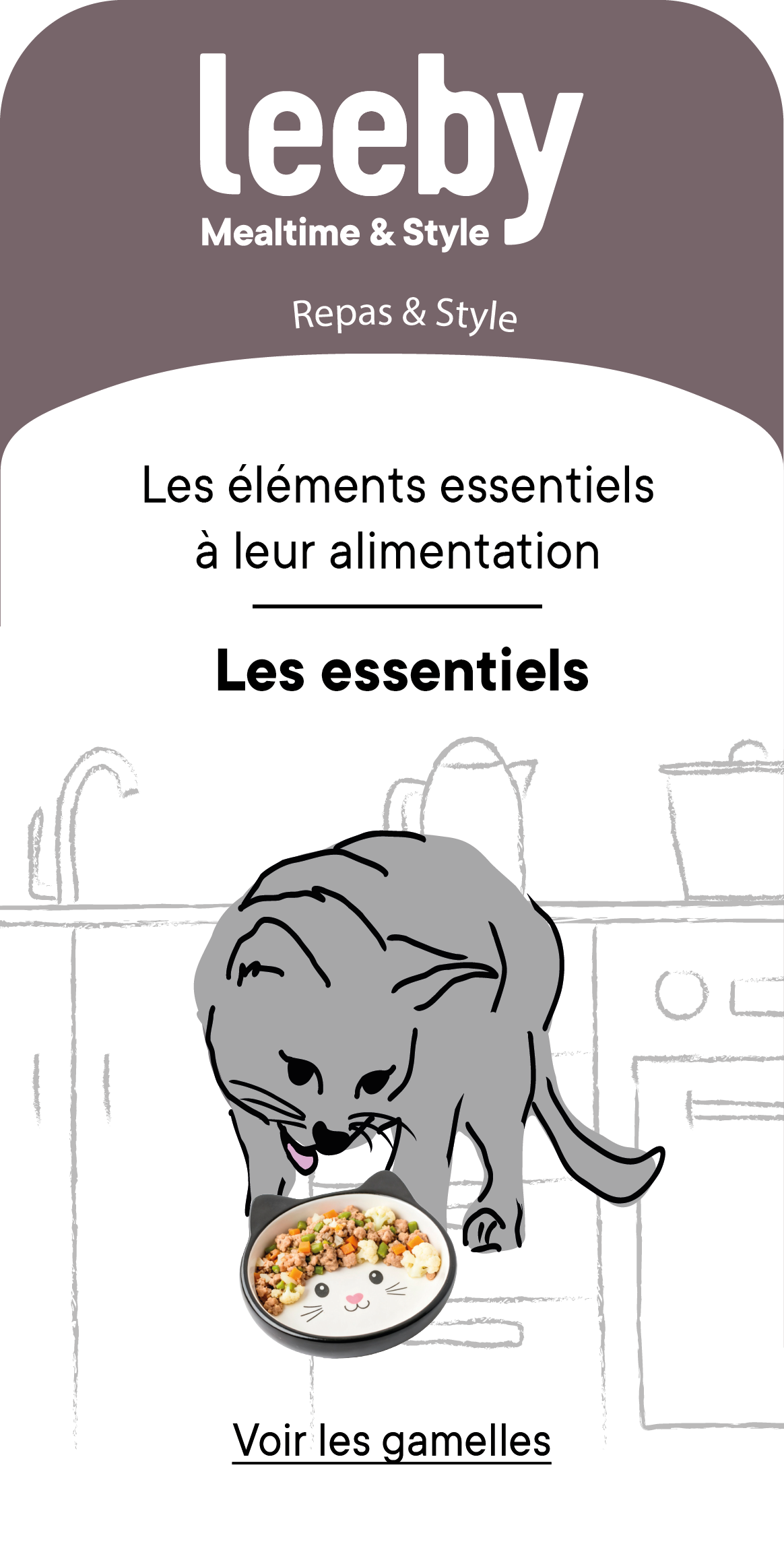 Essentiels Leeby Feeders