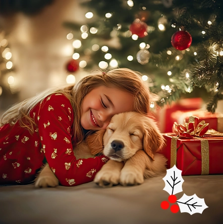 Joyeux noel chien
