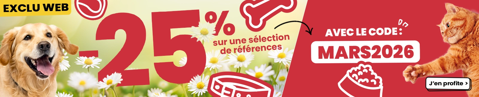 Op&eacute;ration exclu web 25%