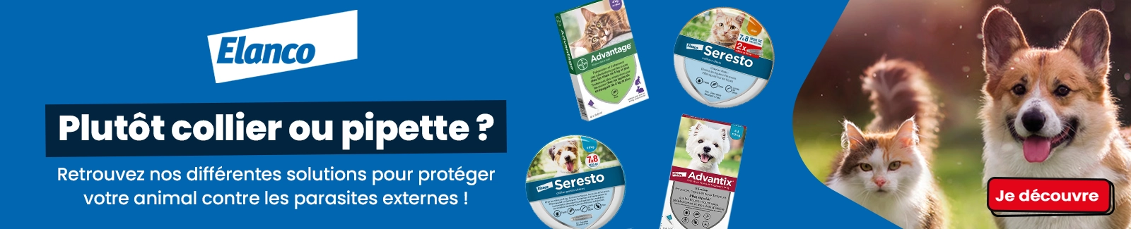 Les produits antiparasitaire Elanco