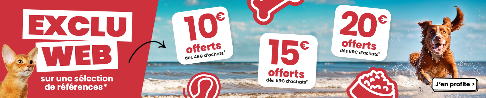 Op&eacute;ration exclu web jusqu'&agrave; 20&euro;