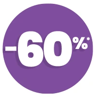  -60% Soldes