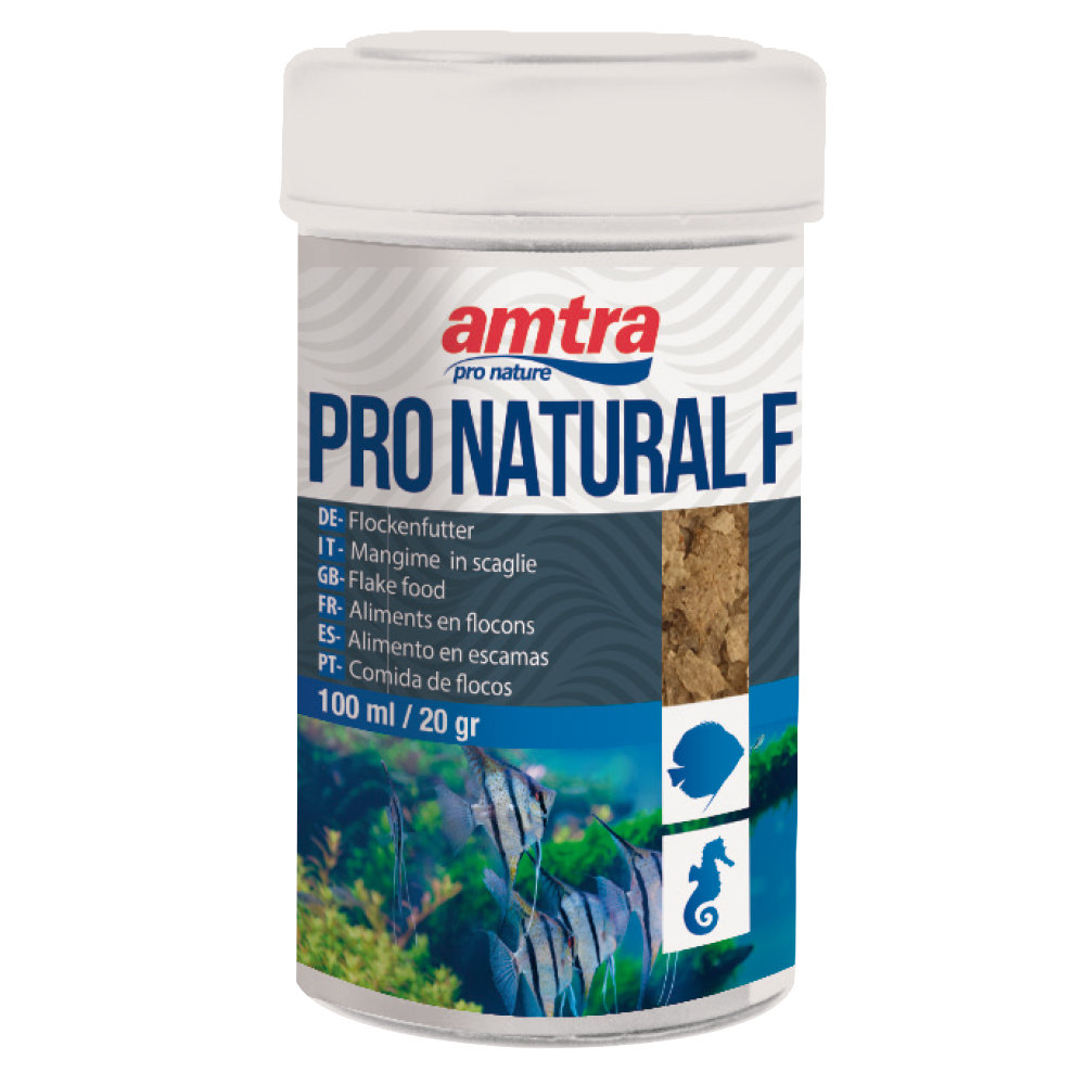Amtra - Aliment Pro Natural Flake pour Poissons 100ml