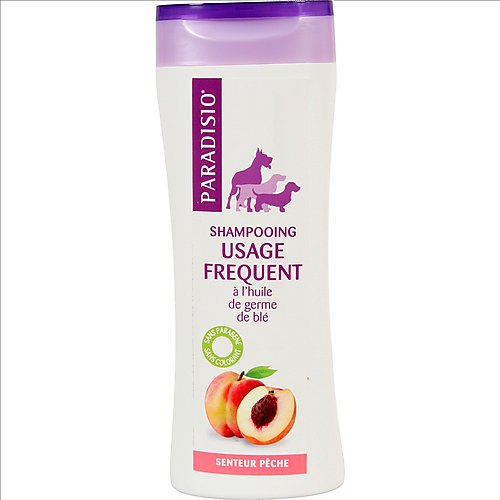 Paradisio - Shampoing Usage Fréquent Senteur Pêche pour Chien - 250ml