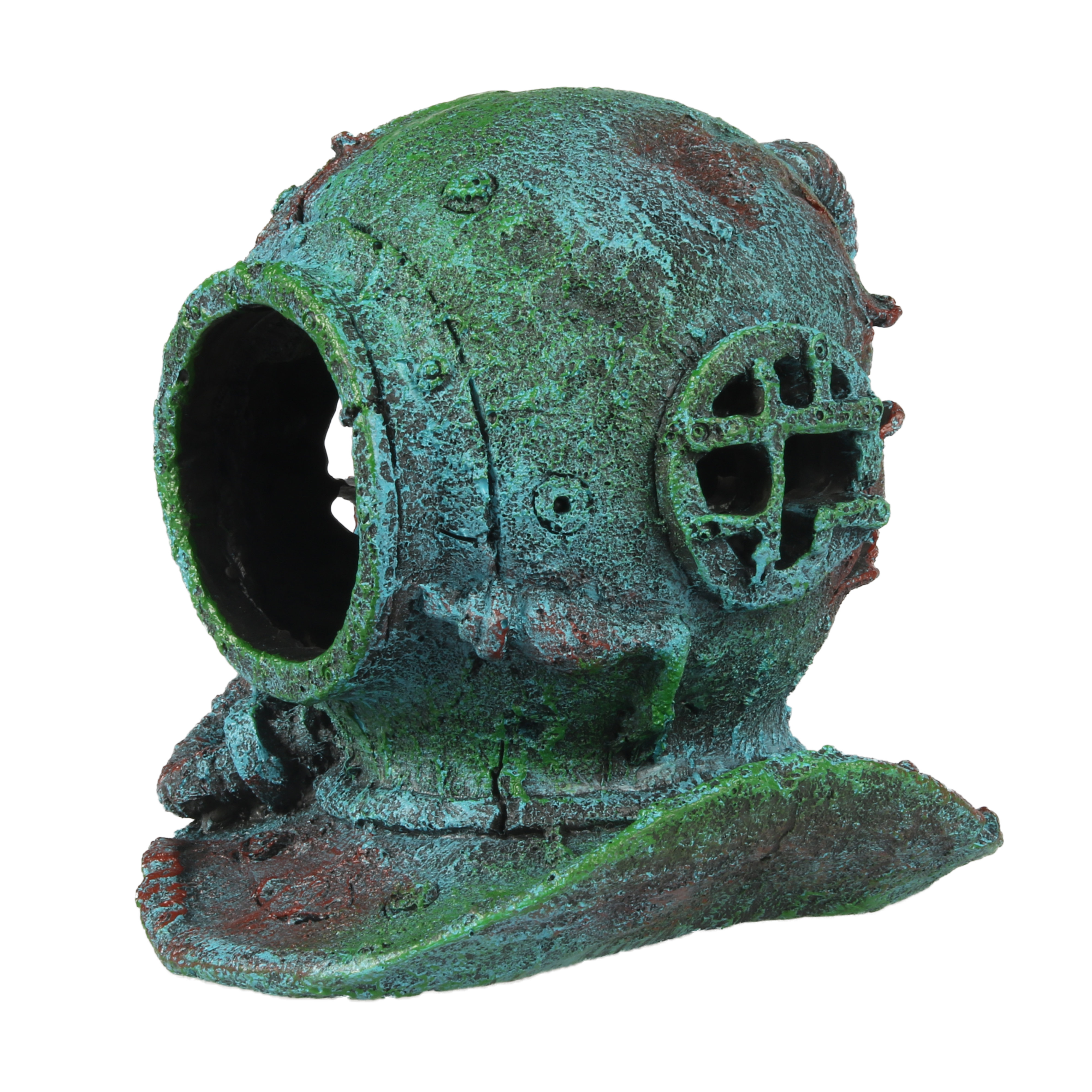 Aubaho Casque De Plongée Décoratif Métal – Style Antique, 18 Cm – Fait Main