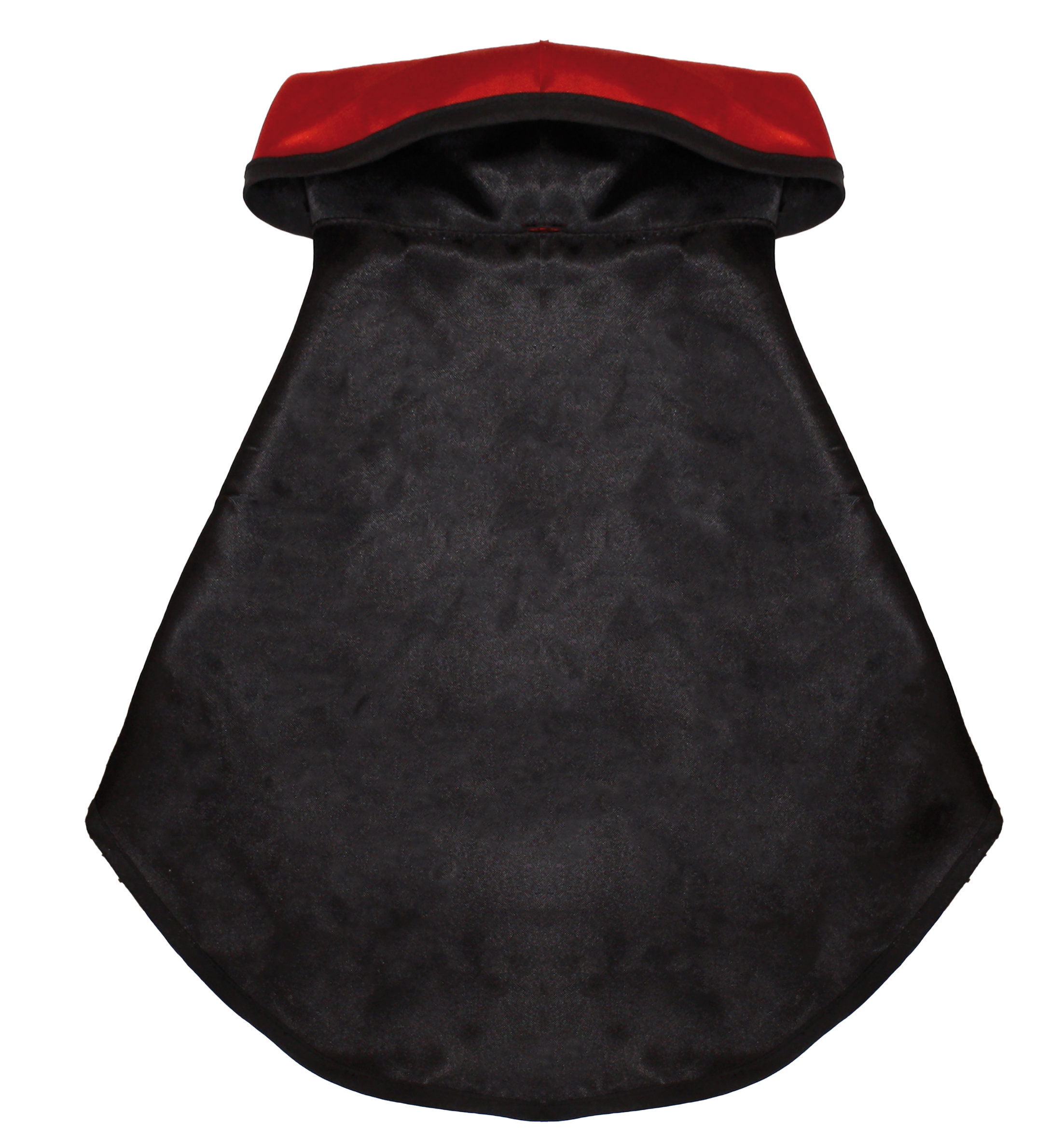 Cape De Vampire Pour Chat Et Petit Chien - Costume D'Halloween Réglable - Tissu Léger Rouge Et Noir