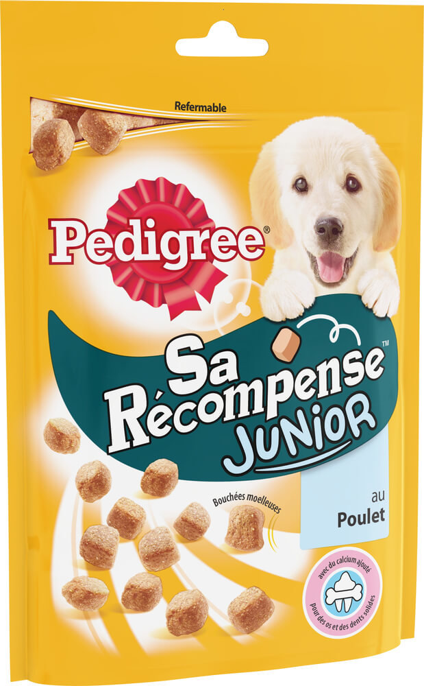 Pedigree - Friandises Récompense Junior au Poulet pour Chien - 125g