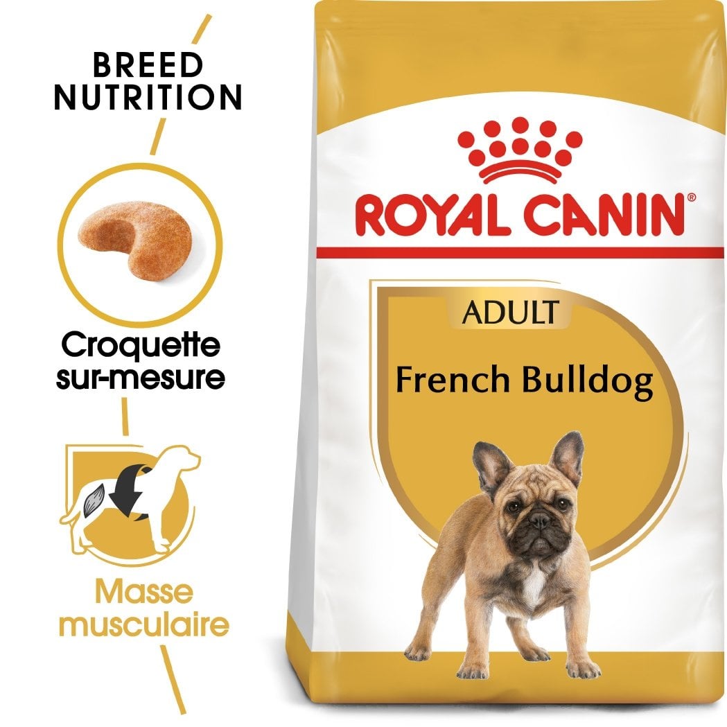 Royal Canin - Croquettes Bouledogue Français pour Chien Adulte - 3Kg