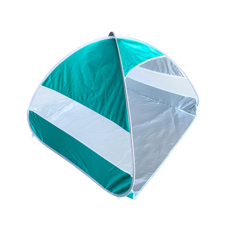 Tipi Relaxdays Pour Enfants – Tente De Jeu Motif Chiens, Blanc Turquoise, 130x111x137 Cm