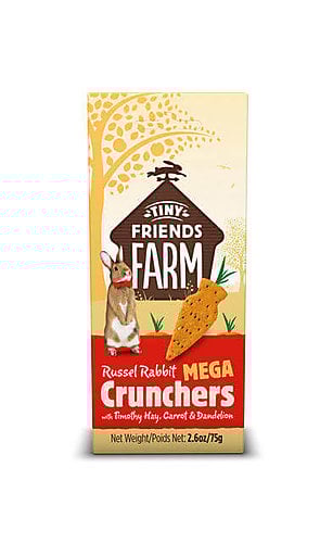 Tiny Friends Farm - Biscuits en Carottes Géantes et Pissenlit - 75g