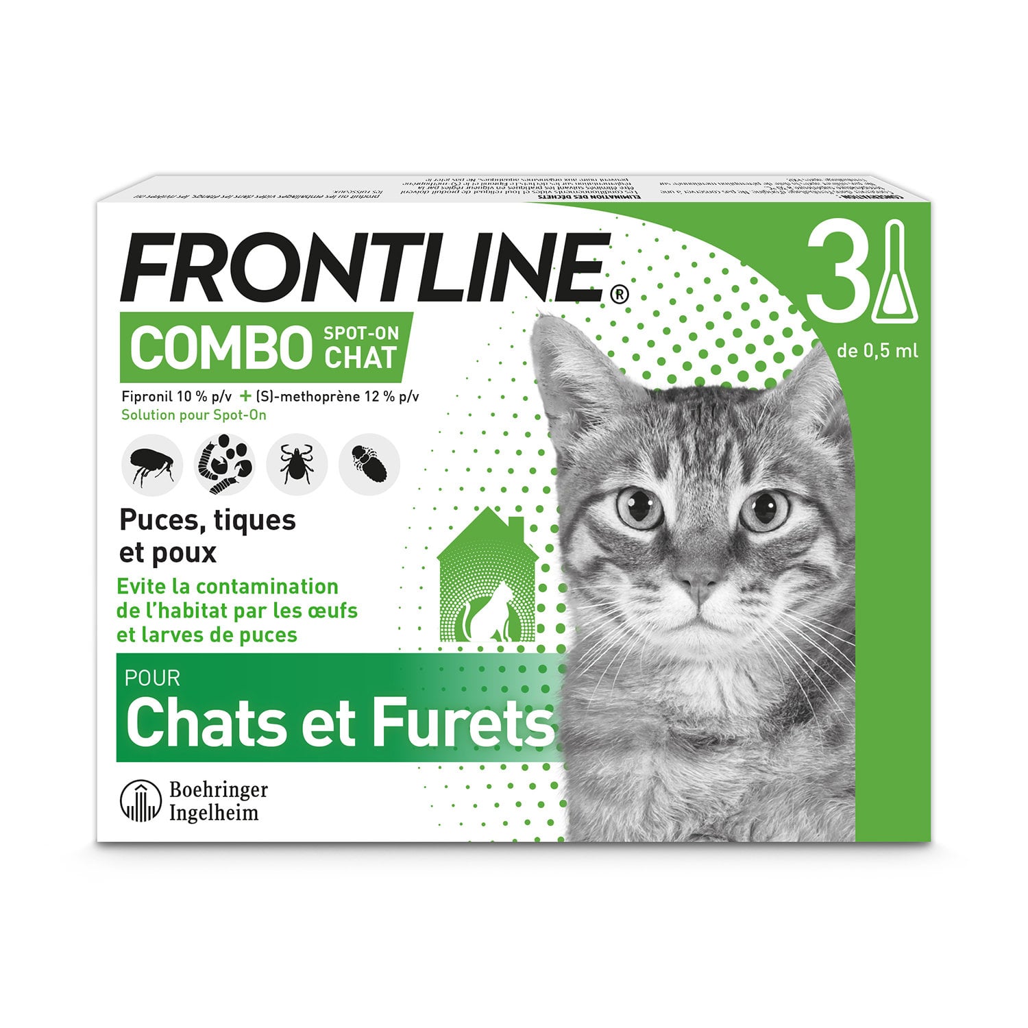 Frontline Combo chat - 3 pipettes