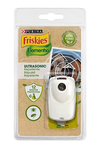 Friskies - Répulsif Elementia Ultrasons contre Puces et Tiques pour Habitat