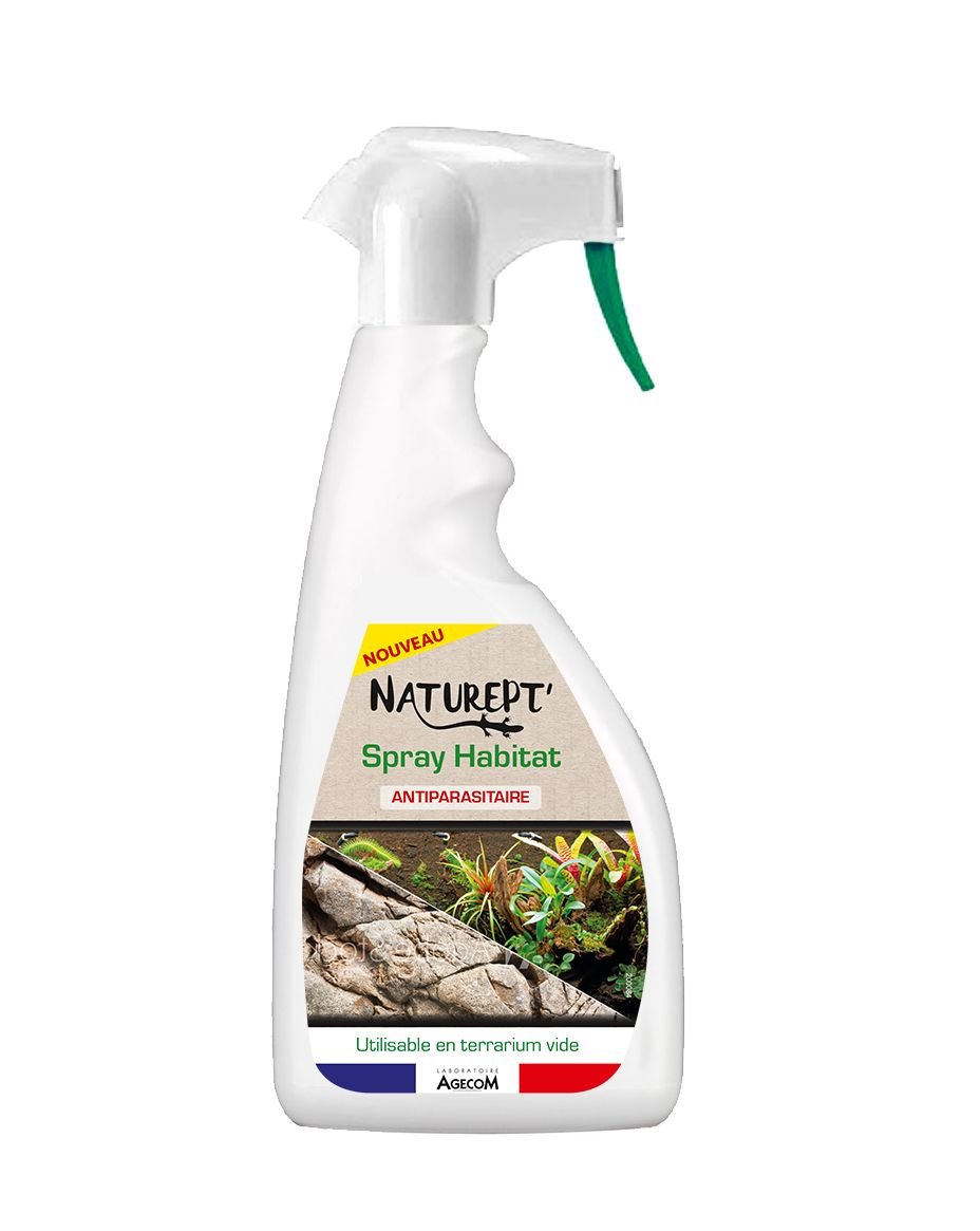 Spray Anti-moustiques Habitat 400 Ml - À Base De Géraniol Naturel - Efficace 1 Mois - Contre Moustique Tigre Et Mouches