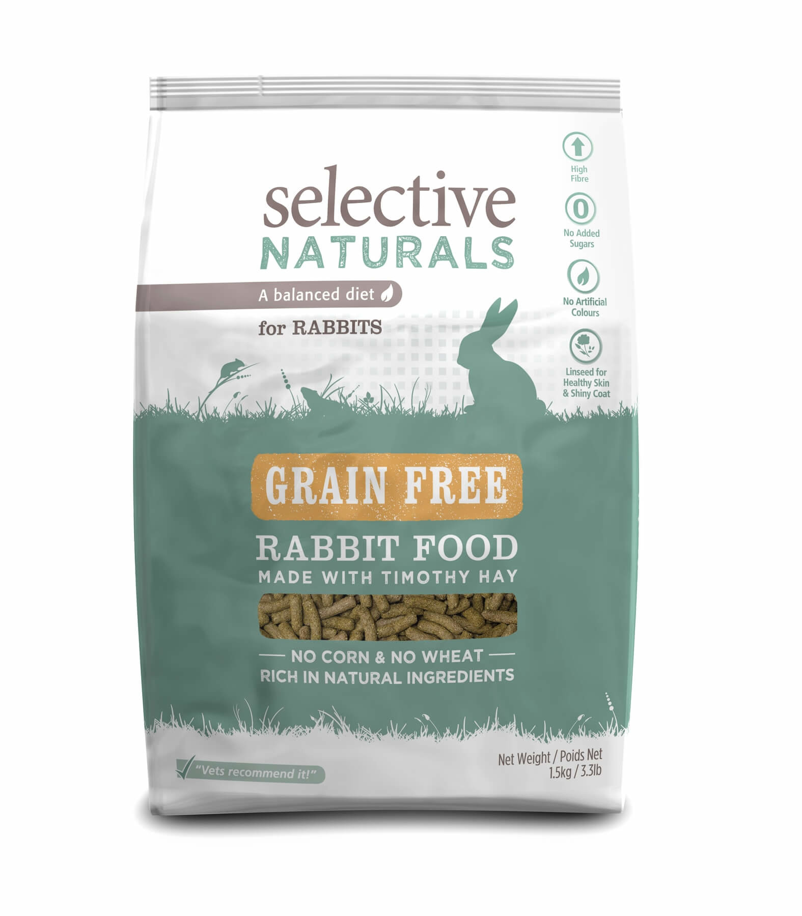 Supreme Science - Selective Naturals Grain Free pour Lapin - 1,5Kg