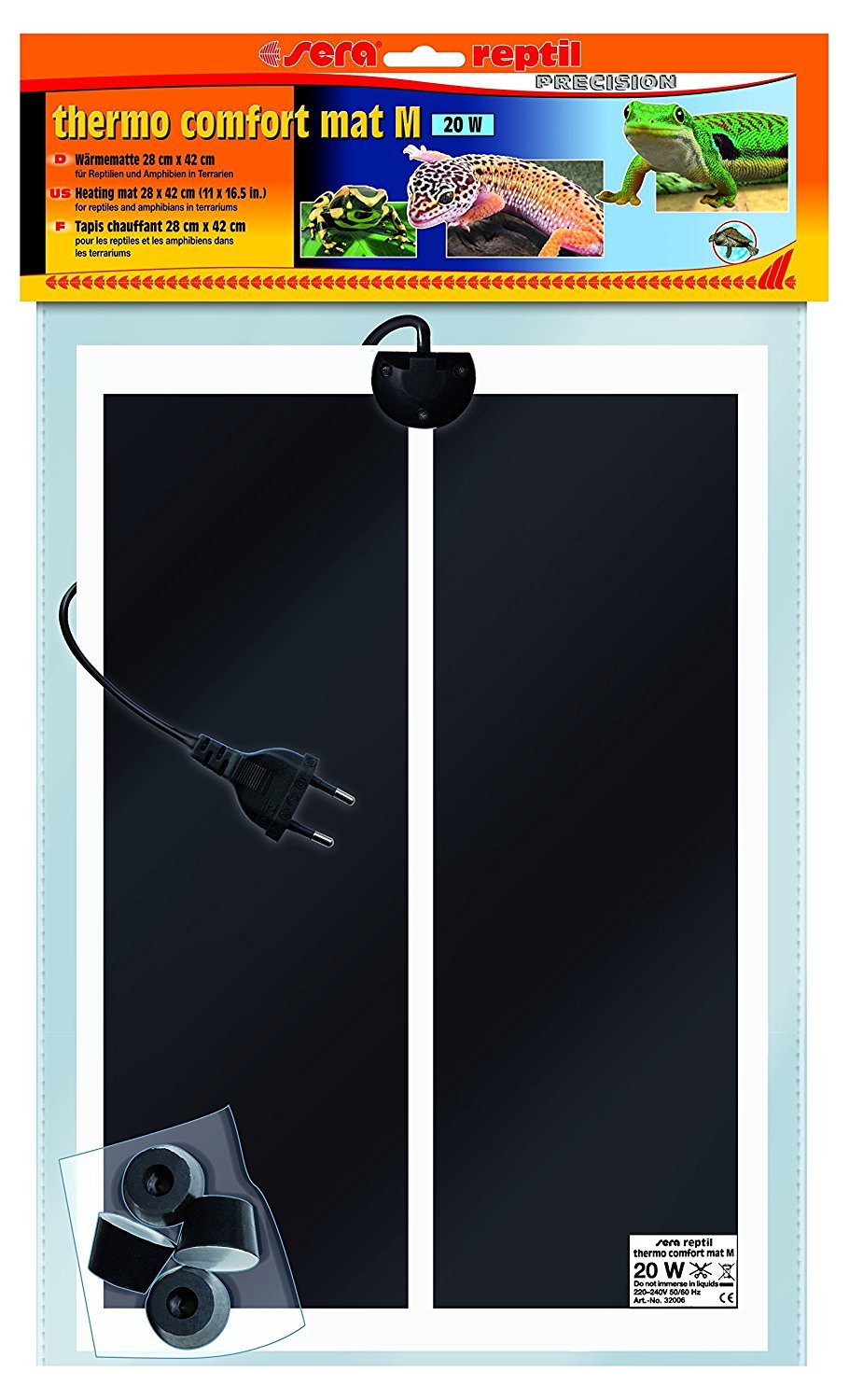 Tapis Chauffant Pour Semis 25x52 Cm, 20W - Idéal Plantes, Terrarium, Reptiles, étanche IPX4 - Chauffage Rapide Et Sûr