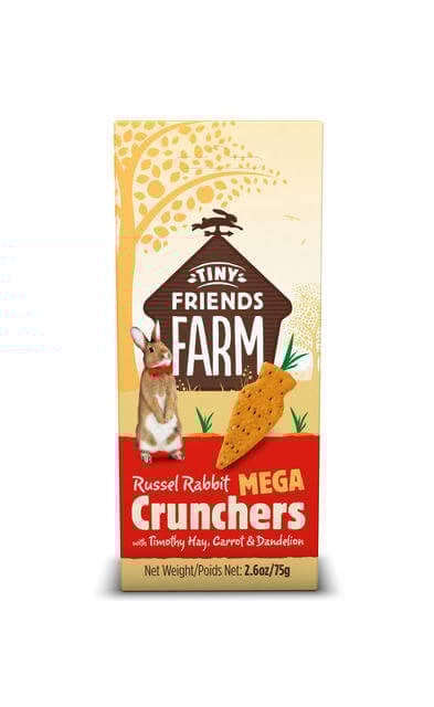 Tiny Friends Farm - Biscuits en Carottes Géantes et Pissenlit - 75g
