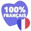 100% fran&ccedil;ais