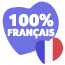100% fran&ccedil;ais
